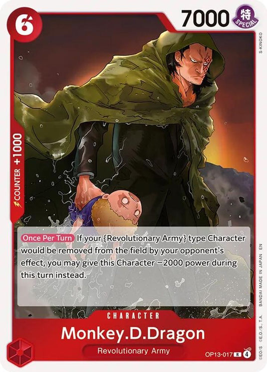 Monkey.D.Dragon (OP13-017) Foil