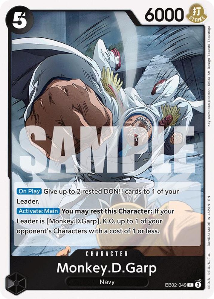 Monkey.D.Garp (EB02-049) Foil