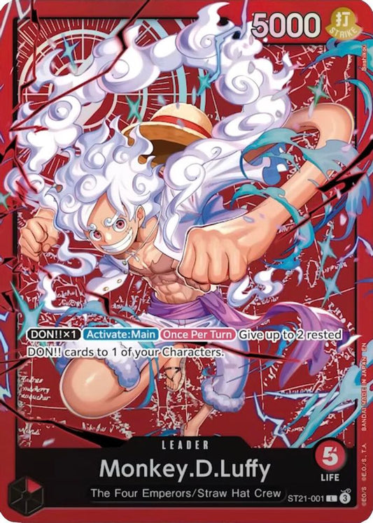 Monkey.D.Luffy (Luffy Deck) (ST21-001) Foil