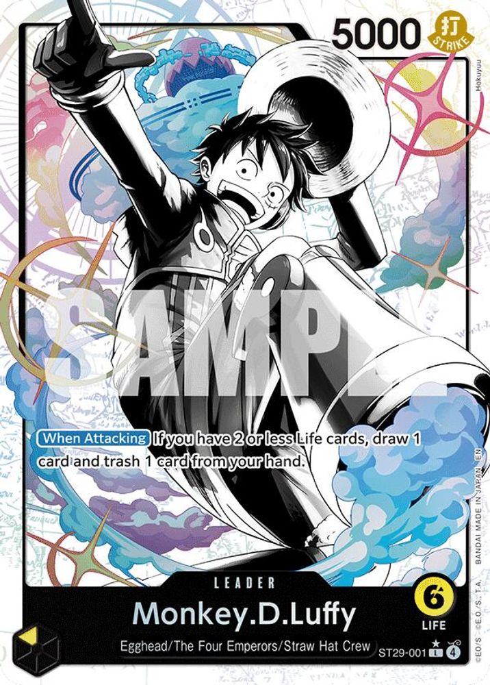 Monkey.D.Luffy (Parallel) (ST29-001) Foil