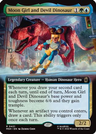Moon Girl and Devil Dinosaur (Extended Art) (421) - Marvel Super Heroes