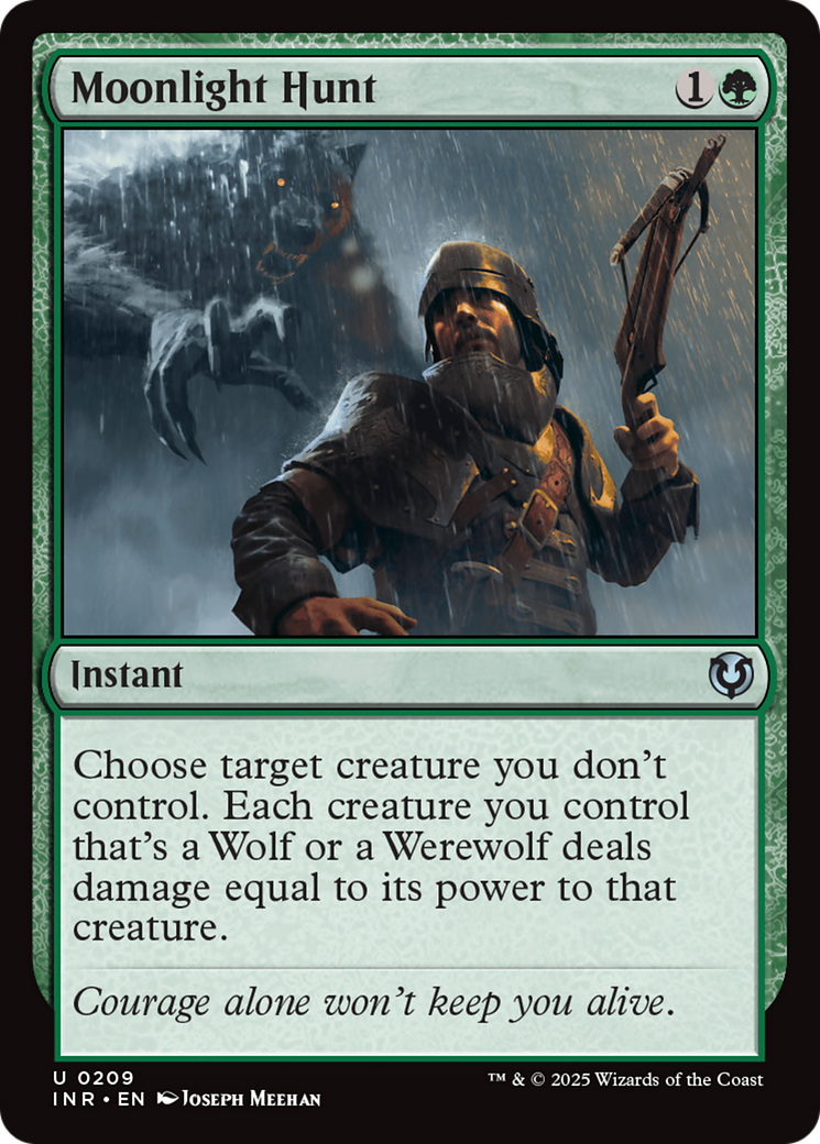 Moonlight Hunt (209) Foil - Innistrad Remastered