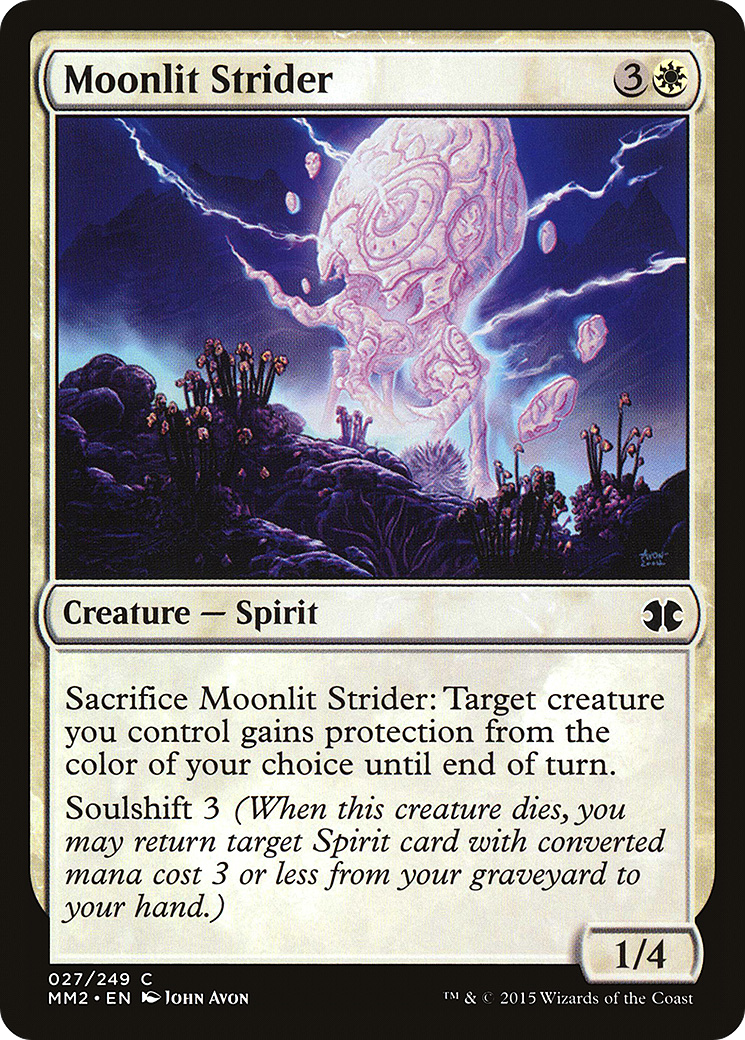 Moonlit Strider (027) Foil - Modern Masters 2015
