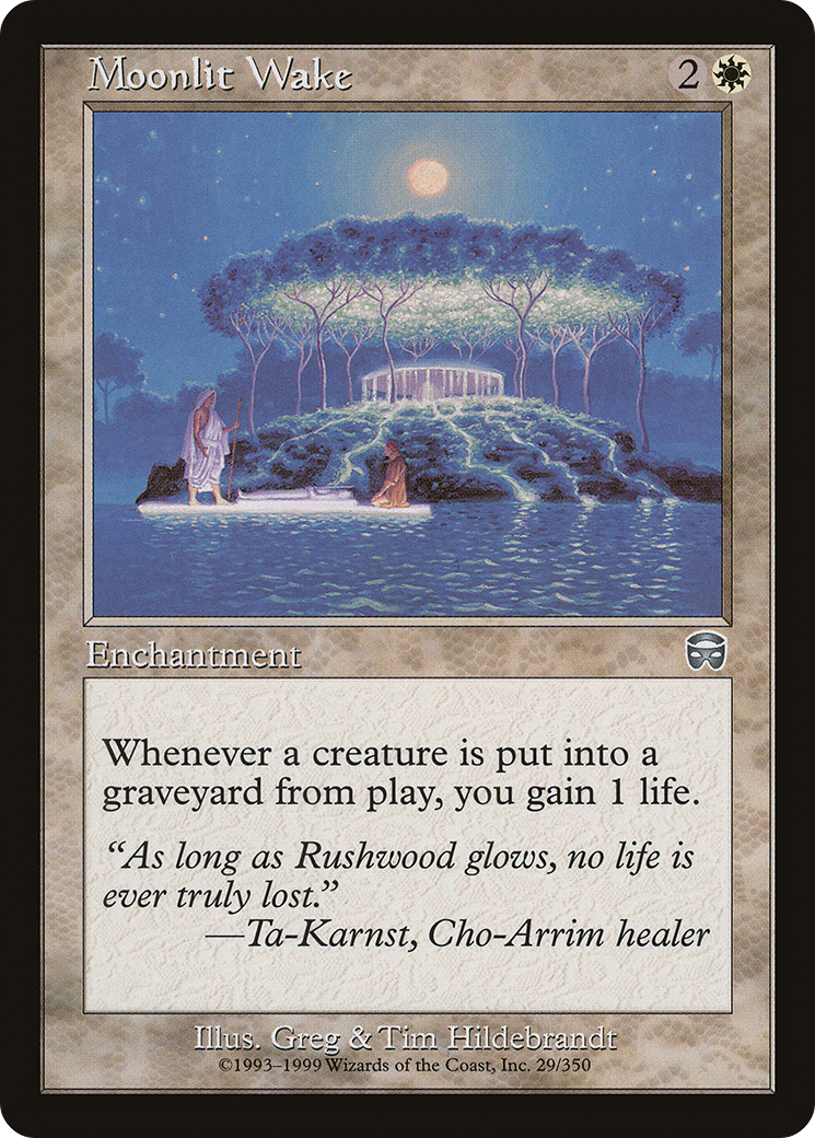 Moonlit Wake (029) Foil - Mercadian Masques