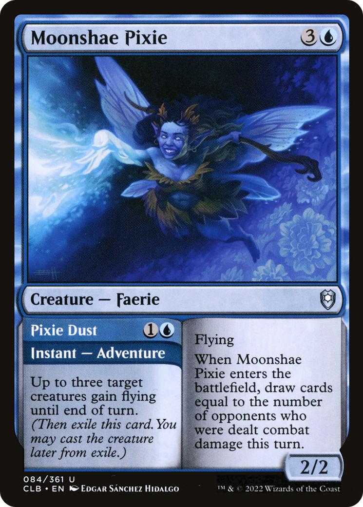 Moonshae Pixie (084) - Commander Legends: Battle for Baldur's Gate Foil