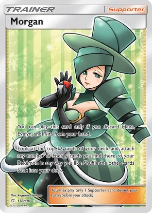 Morgan (Full Art) (178) Holofoil - Team Up