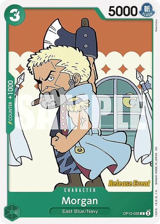 Morgan (OP12-035) Release Event Cards