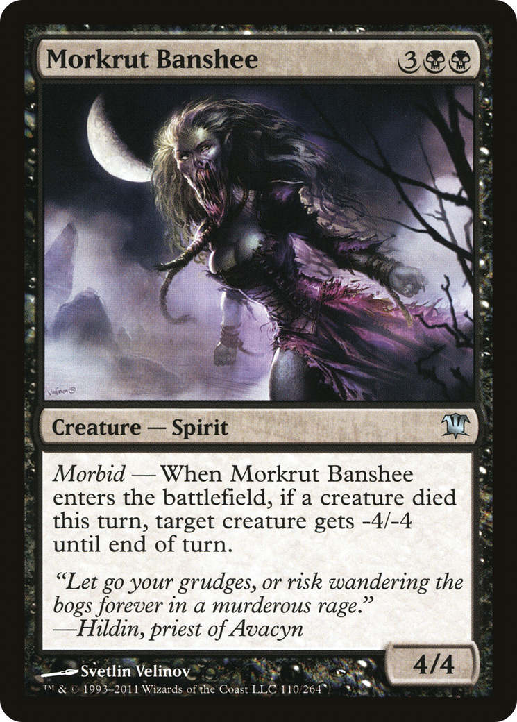 Morkrut Banshee (110) Foil - Innistrad