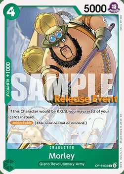 Morley (OP16-033) Release Event Cards