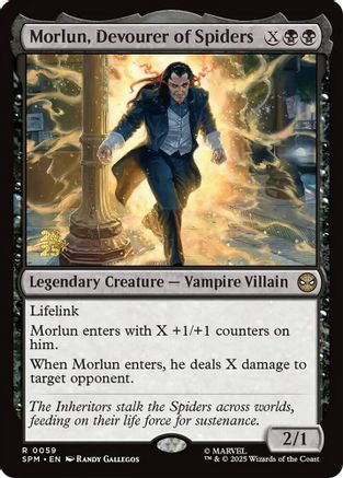 Morlun, Devourer of Spiders (059) Foil - Prerelease Cards