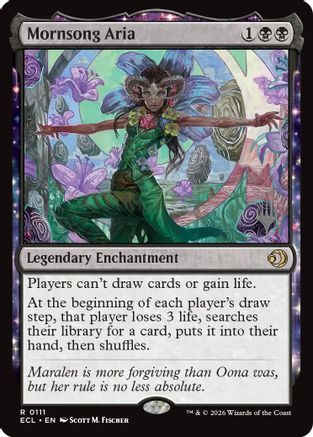 Mornsong Aria (Promo Pack) (111) - Lorwyn Eclipsed