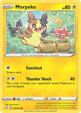 Morpeko (35) - Shining Fates
