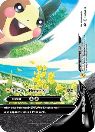 Morpeko V-Union (SWSH218) Holofoil - Black Star Promos