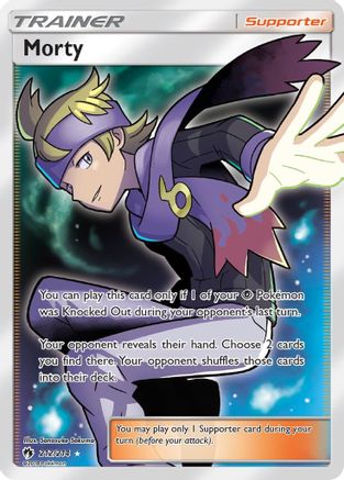 Morty (Full Art) (212) Holofoil - Lost Thunder