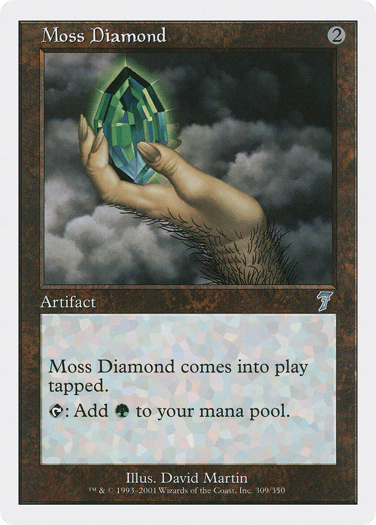 Moss Diamond (309) - Seventh Edition