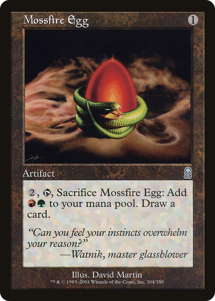 Mossfire Egg (304) Foil - Odyssey