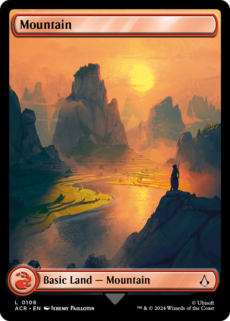 Mountain (108) Foil - Assassin's Creed