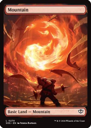 Mountain (270) Foil - Secrets of Strixhaven