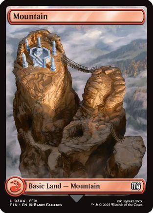 Mountain (304) Foil - FINAL FANTASY