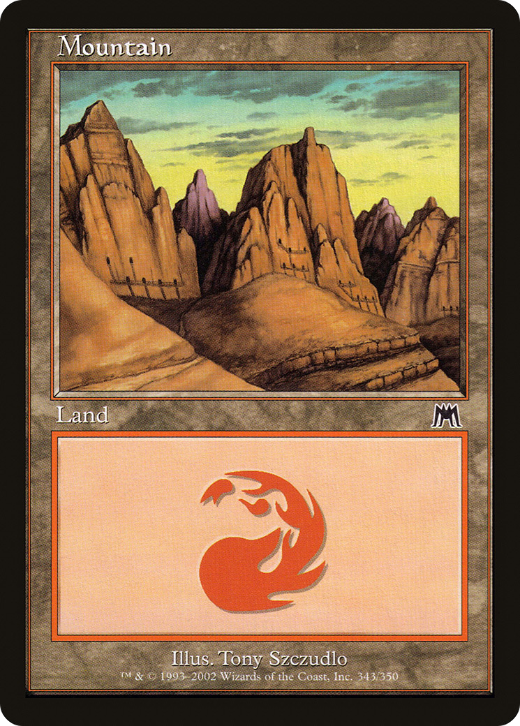 Mountain (343) Foil - Onslaught