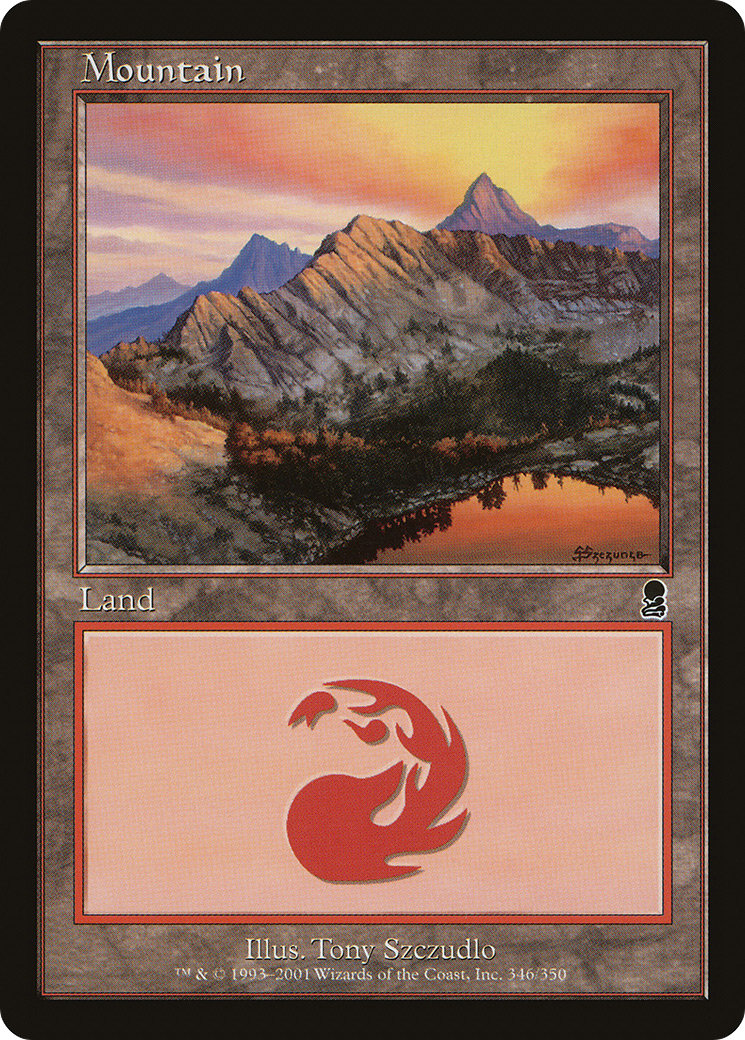 Mountain (346) Foil - Odyssey