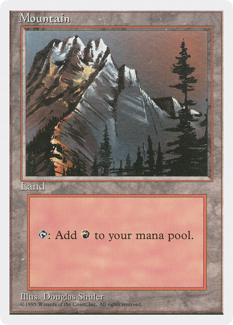 Mountain (a) - Fourth Edition