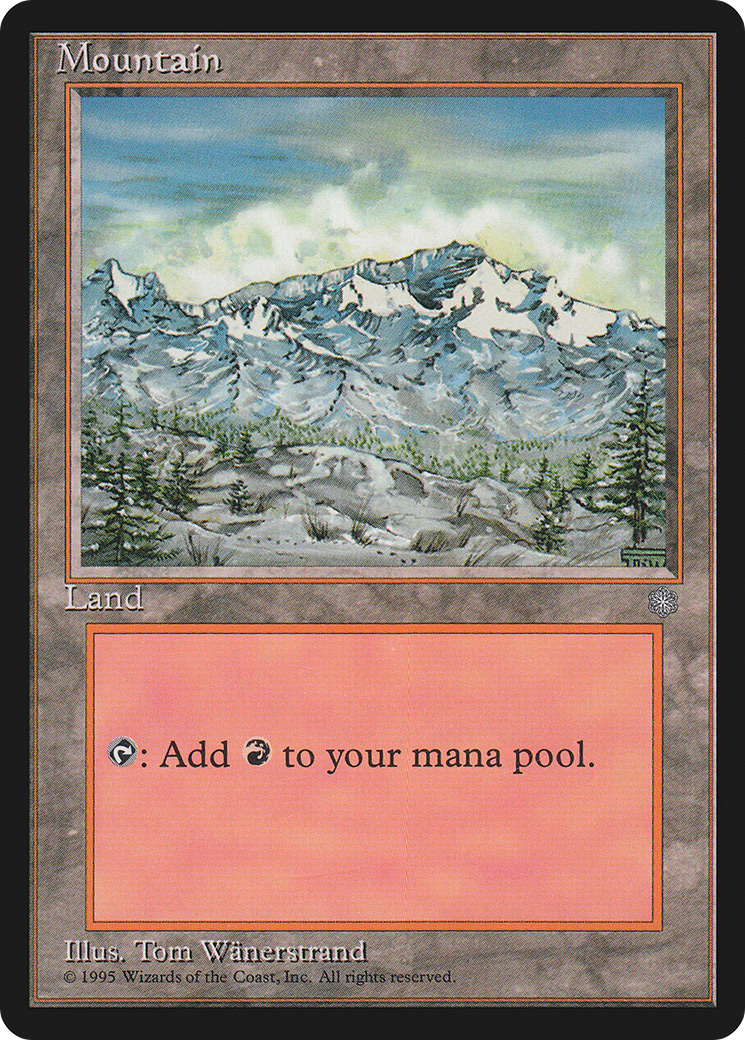 Mountain (a) - Ice Age