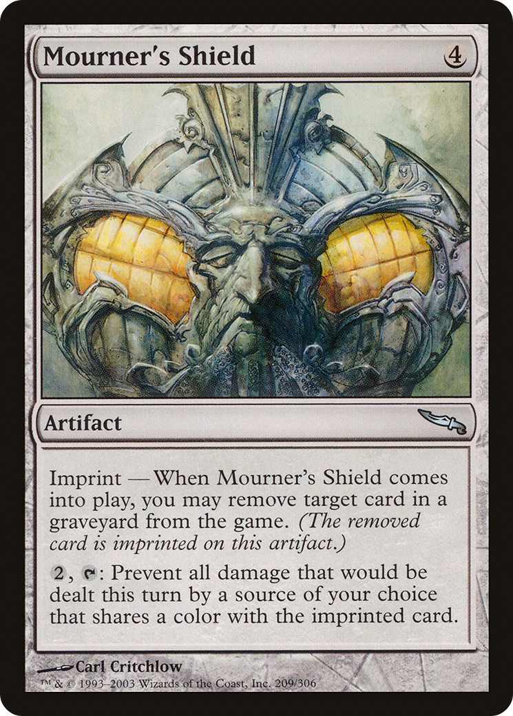Mourner's Shield (209) - Mirrodin