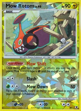 Mow Rotom (RT4) Reverse Holofoil - Rising Rivals