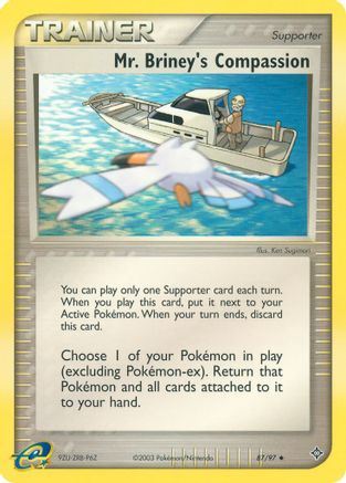 Mr. Briney's Compassion (87) Reverse Holofoil - Dragon