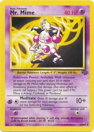 Mr. Mime (22) (Unlimited) - Jungle
