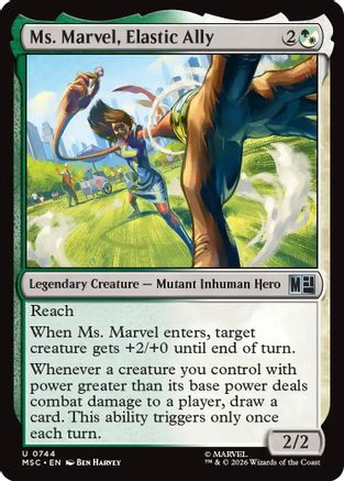 Ms. Marvel, Elastic Ally (744) - Marvel Super Heroes