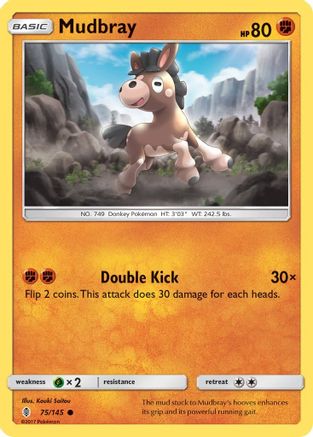 Mudbray (75) Reverse Holofoil - Guardians Rising