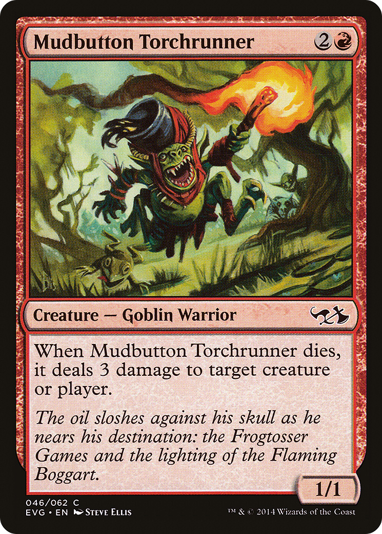 Mudbutton Torchrunner (046) - Duel Decks Anthology: Elves vs. Goblins