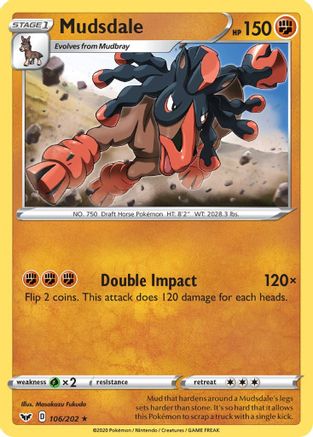 Mudsdale (106) - Sword & Shield