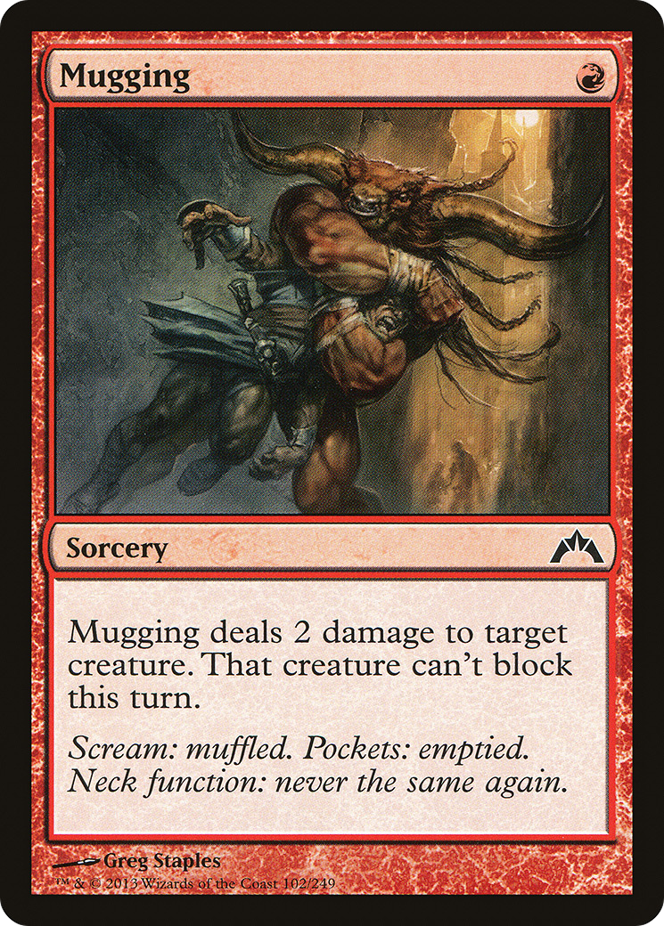 Mugging (102) Foil - Gatecrash