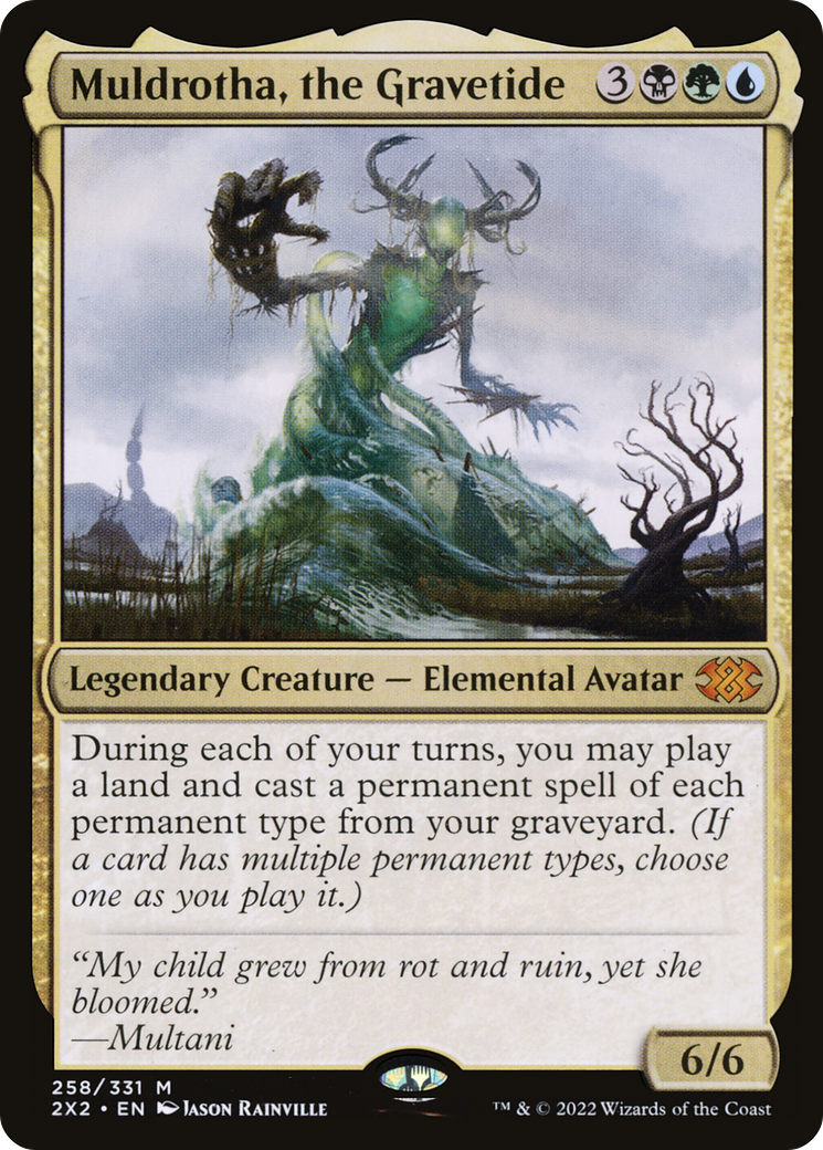 Muldrotha, the Gravetide (258) - Double Masters 2022