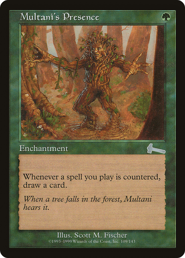 Multani's Presence (109) Foil - Urza's Legacy