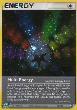 Multi Energy (Special) (League Promo) (93) Holofoil - Sandstorm