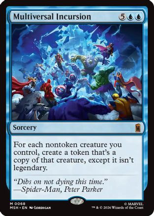 Multiversal Incursion (068) Foil - Marvel Super Heroes