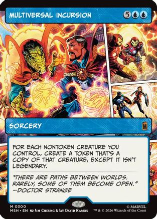 Multiversal Incursion (Showcase) (300) - Marvel Super Heroes