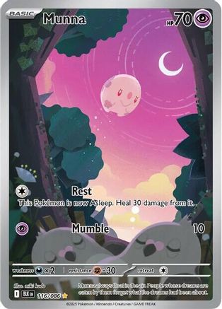 Munna (116) Holofoil - Black Bolt