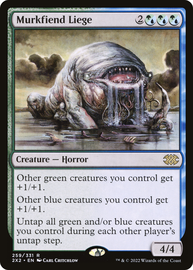 Murkfiend Liege (259) Foil - Double Masters 2022