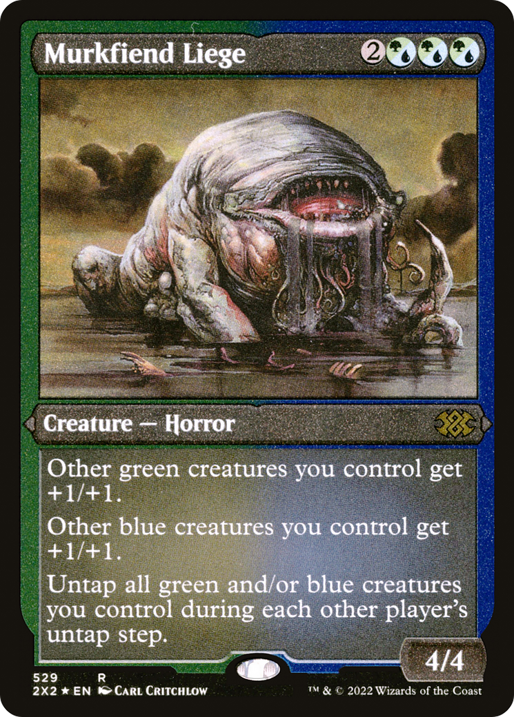 Murkfiend Liege (529) Etched Foil - Double Masters 2022