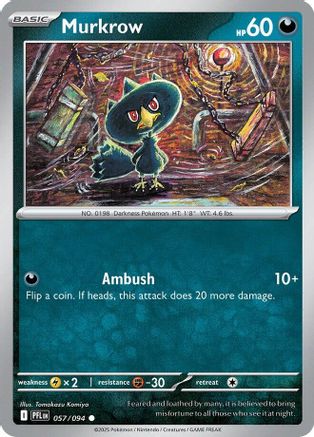 Murkrow (57) - Phantasmal Flames