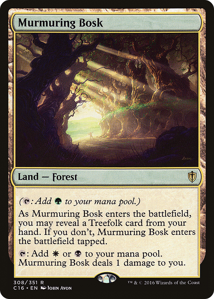Murmuring Bosk (308) - Commander 2016