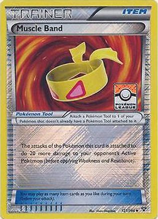 Muscle Band (Pokemon League) (121) Reverse Holofoil - XY Base Set
