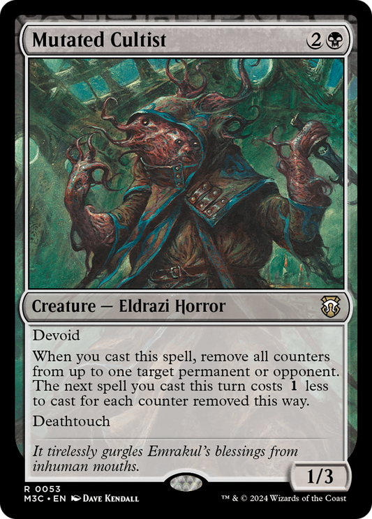 Mutated Cultist (053) - Commander: Modern Horizons 3