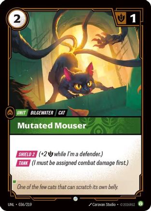 Mutated Mouser (036) Foil - Unleashed