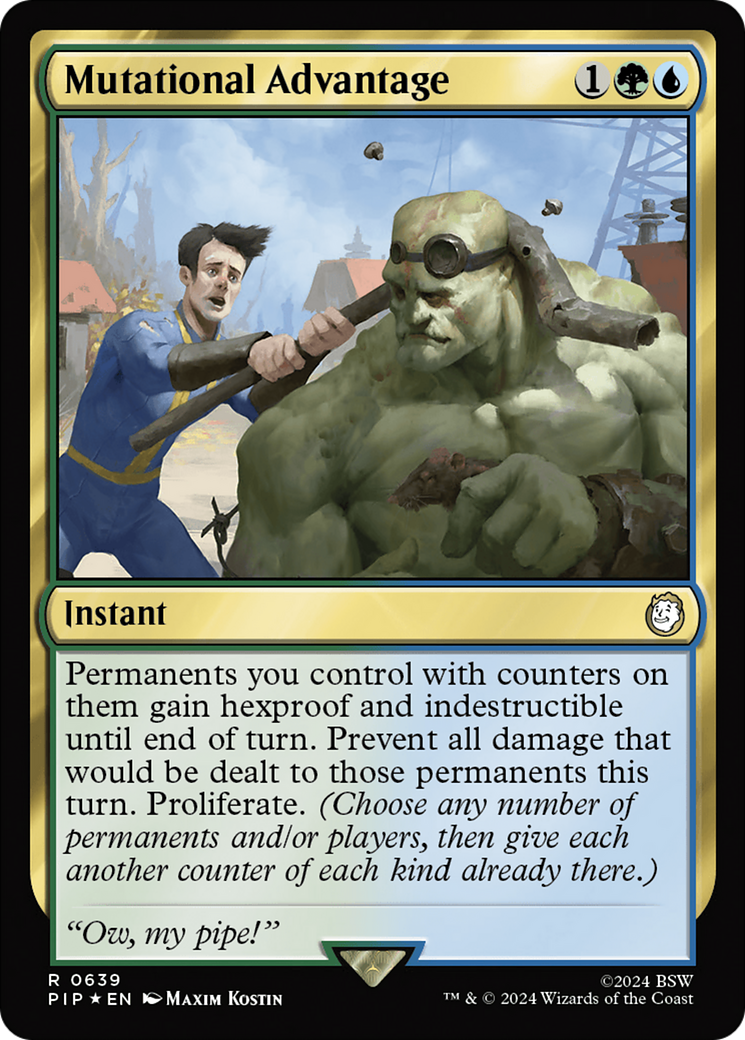 Mutational Advantage (639) Surge Foil - Fallout